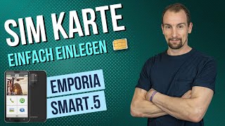 Emporia Smart5 SIMKarte einlegen Anleitung [upl. by Poulter547]