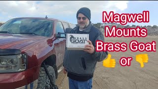 Magwell Mounts Brass Goat Unboxing And Review [upl. by Akkire894]