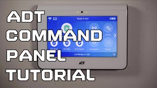 ADT Command Panel  Introduction and Tutorial [upl. by Kean971]