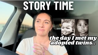 The day I met my adopted twins I Foster To Adoption Storytime [upl. by Andriette]