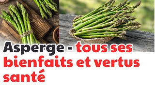 Asperge  tous ses bienfaits et vertus santé  CDT NEWS [upl. by Snell]