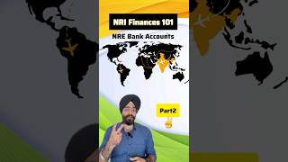 NRE bank account for NRIs  Part 2 nri NRE NRO FCNR shorts 19 [upl. by Swigart]