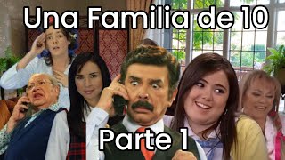 Recopilación de Una Familia de 10 T1 parte 1 [upl. by Salohcin]