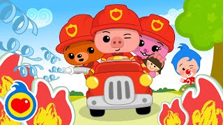 Firefighters To The Rescue🔥HELPING Each Other ♫ Plim Plim  The Kindness Hero [upl. by Gairc]