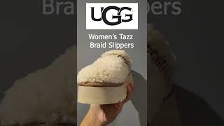 UGG Womens Tazz amp Tazz Braid Slippers [upl. by Nhar]