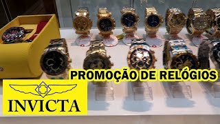 Promoção de relógios Invicta  Loja Ponto Com [upl. by Abbi]