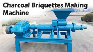 Discover the Efficient Charcoal Briquettes Making Machine in Action  How It Works [upl. by Goldberg]