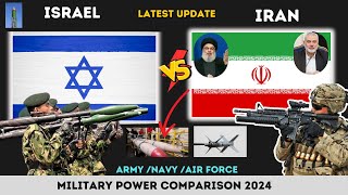 Israel vs Iran Military Power 2024  Iran vs Israel [upl. by Nyla95]