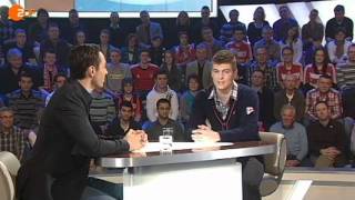 Toni Kroos  das aktuelle Sportstudio 28012012 [upl. by Decker962]