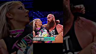 alexa bliss  braun strowman  wwe  youtubeshort 😈🥰🤭 [upl. by Yemerej]