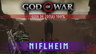 God of War Guia de Zonas 100  Niflheim [upl. by Airun]