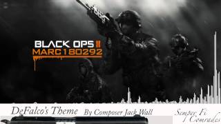 Black Ops 2 Soundtrack Defalcos Theme [upl. by Comethuauc287]