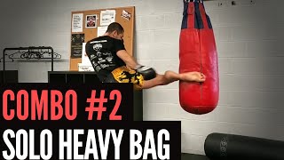 MUAY THAI HEAVY BAG COMBOS 2 [upl. by Yelich954]