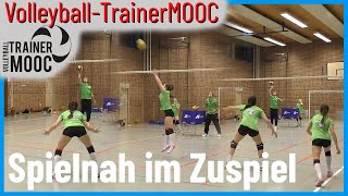 Spielnah trainieren  Zuspiel  VolleyballTrainerMOOC 4 [upl. by Christopher]