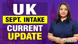 UK SEPT INTAKE CURRENT UPDATE  STUDY VISA UPDATES 2024  USA CANADA UK  THE VISA OFFIC [upl. by Ydoj]