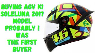 Buying AGV Helmet  Soleluna 2017  Npr 27000 [upl. by Itnuahsa384]