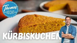 Kürbiskuchen backen  dieses Rezept macht süchtig [upl. by Akilat]