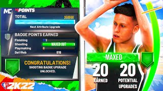 How to Get SHOOTING BADGES FAST on NBA 2K22 Best Shooting Badge Method Get badges FAST in 2K22 [upl. by Atterahs]