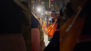 Dandiya Beats Happy Feet 💃 Tap below for full vlog garbadance minivlog dancingfeet dandiyadress [upl. by Harle]