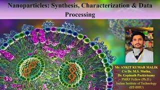 Nanoparticles synthesis characterization and data processing [upl. by Noira]