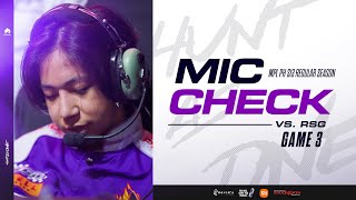 ECHO vs RSG G3 W2 Mic Check [upl. by Burwell]