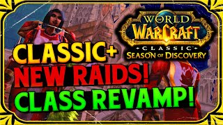 Season of Discovery Looks Insane New Raids Class Rework amp Open World Content Classic Overview [upl. by Notsniw]