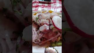 Ceviche de mero Catacaos Piura Perú [upl. by Gnoc]