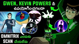 Ben 10 Questions Explained in Telugu  Why Ben Omnitrix Not Scan GwenKevinRook Explained in Telugu [upl. by Ayerf]