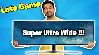 Gaming on SUPER ULTRAWIDE Monitor [upl. by Cahilly]