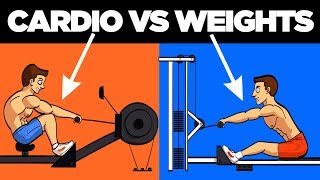 Cardio vs Weights Best Way to Burn Fat [upl. by Clemen]