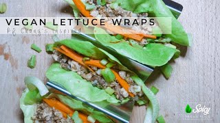 PF Chang’s Inspired Vegan Lettuce Wraps [upl. by Esilana]