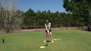 Shallow Out Your Driver Swing Drill  GolfPass [upl. by Bil566]