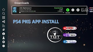 PS4 Jailbreak PKG Game Install App [upl. by Orvan]