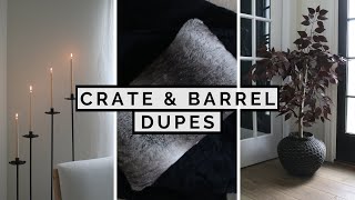 CRATE AND BARREL VS THRIFT STORE  DIY CRATE AND BARREL DUPES ON A BUDGET [upl. by Negyam]