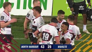 HIGHLIGHTS North Harbour v Waikato Bunnings NPC Round 3 [upl. by Pasia226]