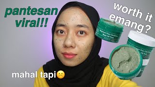 MASKER BUAT BERSIHIN PORI  PORI  AXIS  Y Mugwort Pore Clarifying Wash Off Pack Review [upl. by Rakabuba]