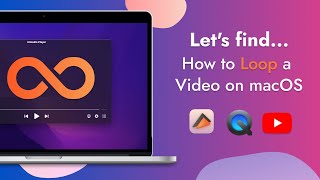 How to Loop a Video on macOS  Elmedia Player QuickTime [upl. by Adia828]