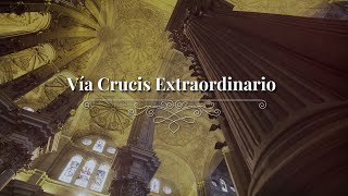 Vía Crucis extraordinario por el Centenario de Agrupación de Cofradías de Málaga 2022 [upl. by Dlaniger]