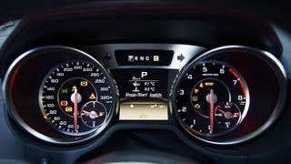 Mercedes SL 65 AMG 0100 Acceleration [upl. by Allac]