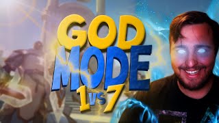 This is not a NEW META this is a GOD MODE Gameplay  Insane 1 vs 7  Albion Online [upl. by Aserehs]