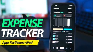 5 Best Free Expense Tracker Apps For iPhone  iPad  IOS ✅ [upl. by Salaidh]