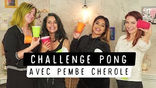 Pembe Cherole nous massacre au Challenge Pong  Coline Pastel et Estelle Blog Mode [upl. by Eatton]