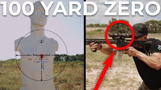 Crazy LPVO Zero TEST  100 Yards [upl. by Euqinot]