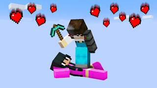 Minecraft But Its On 1 Girlfriend Block [upl. by Enneicul]