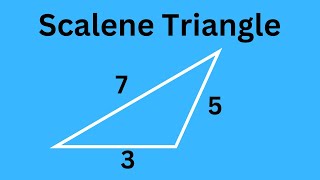 What is a scalene triangle [upl. by Bikales]