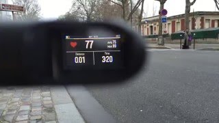 Garmin Varia Vision Heads Up Display Data pages views example [upl. by Perle386]