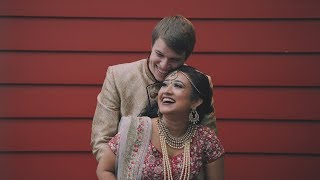 American Hindu  Christian Wedding Video on Long Island US [upl. by Ancilin]