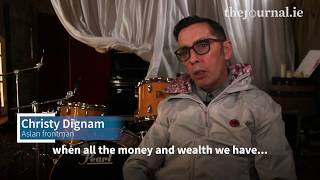 Christy Dignam on bankers and the homeless crisis [upl. by Nnodnarb]