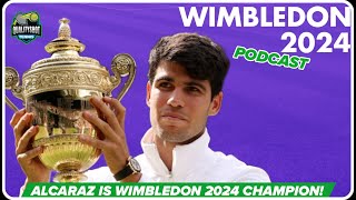 🎾Alcaraz beats Djokovic comfortably in Wimbledon 2024 Final  Post Match Analysis [upl. by Mame]