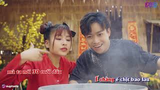 TẾT NÀY CÓ NHAU  KARAOKE TONE GỐC  CÓ RAP  PINKY VANH x HOA VŨ  Tích Tịch Tình Tang [upl. by Annanhoj394]